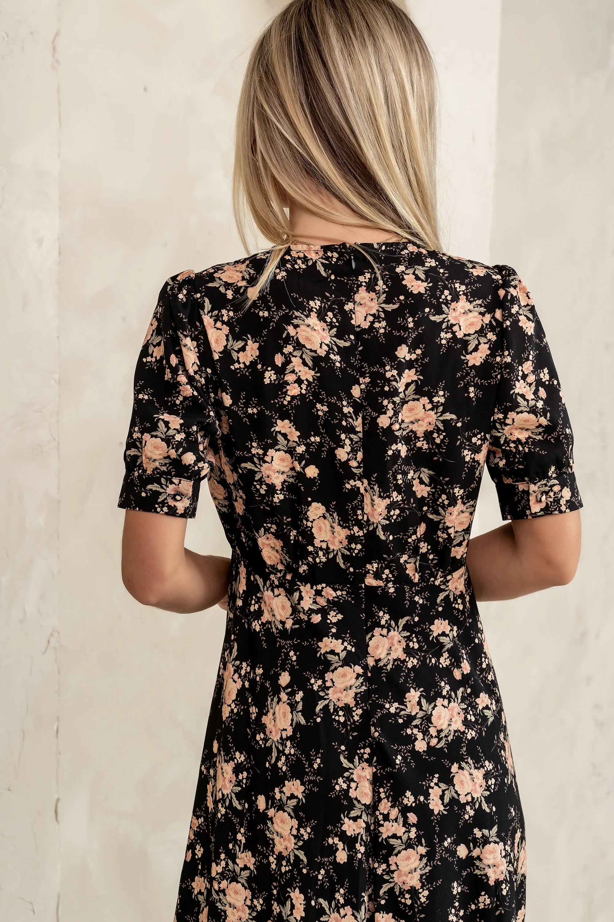 Jolie Floral Midi Dress