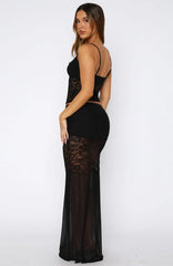 Not The One Maxi Skirt Black