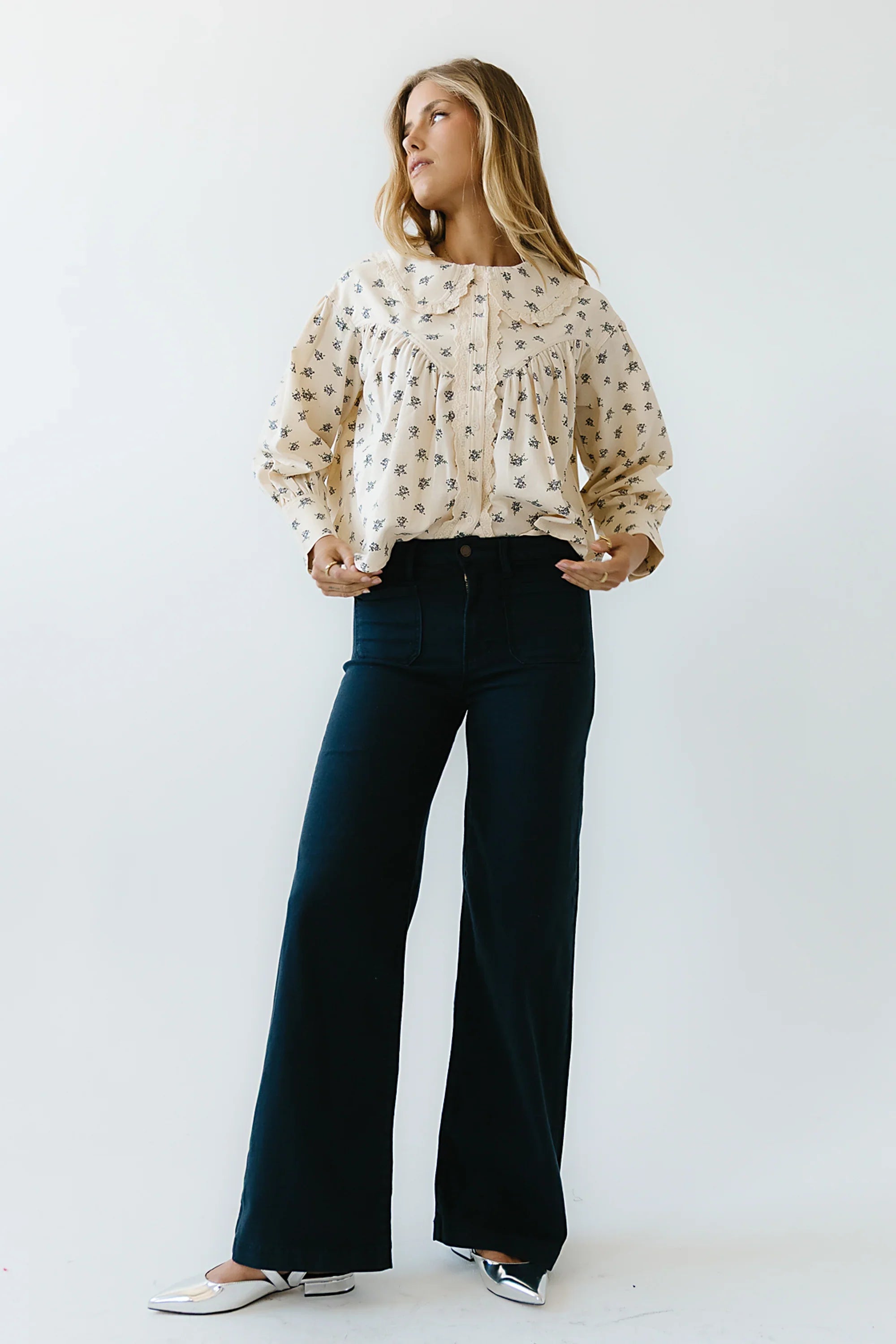 Wallace Floral Blouse